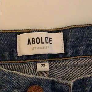 Agolde - High Rise Flared Jeans - WORN ONCE